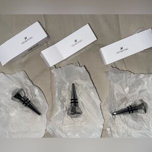 [NEW] Swarovski Crystal Wine Stoppers (set of 3)